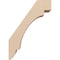 Ekena Millwork 5-inch W x 10-inch D x 14-inch H Aspen Rough Cedar Woodgrain TimberThane Knee Brace, Primed BRCUR05X10X14ASPRCPR - alternate 5